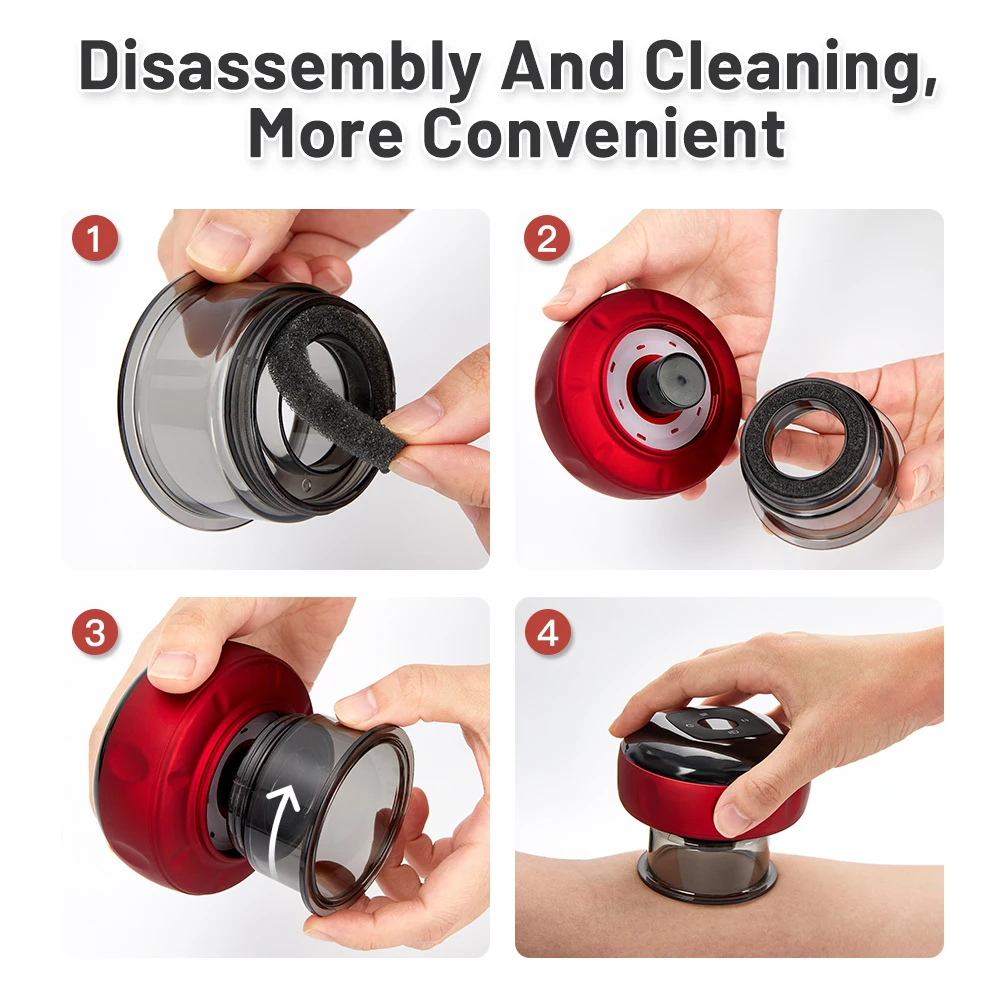Vacuum cupping massager 