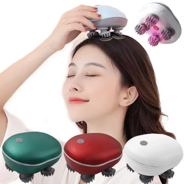 Rechargeable Head Massager for Body Relaxation