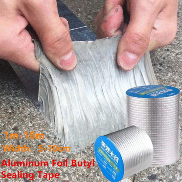 Waterproof Aluminum Foil Tape Rolle for Roof, Wall Pipe Repair