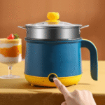 Simplicity Double Layer Electric Cooker 1.8L 600W – Non-Stick Multifunction Hot Pot