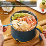 Simplicity Double Layer Electric Cooker 1.8L 600W – Non-Stick Multifunction Hot Pot