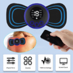 Mini Portable EMS Neck & Shoulder Massager – Smart Pain Relief Device