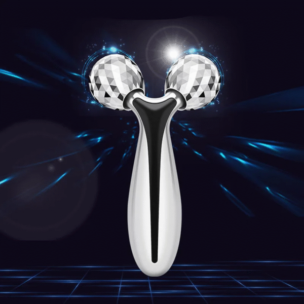 3D Face & Body Roller Massager – Diamond Cut Beauty Roller for Skin Lifting, Toning & Anti-Aging Massage