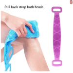 Silicone Back Scrubber for Shower – Bath Body Brush & Back Washer with Handles for Men and Women
