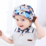 Baby Safety Helmet – Soft Adjustable Head Protection Hat for Walking & Crawling