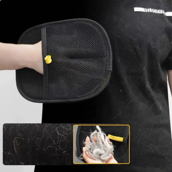 Pet Static Hair Removal Gloves – Brush for Cats and Dogs