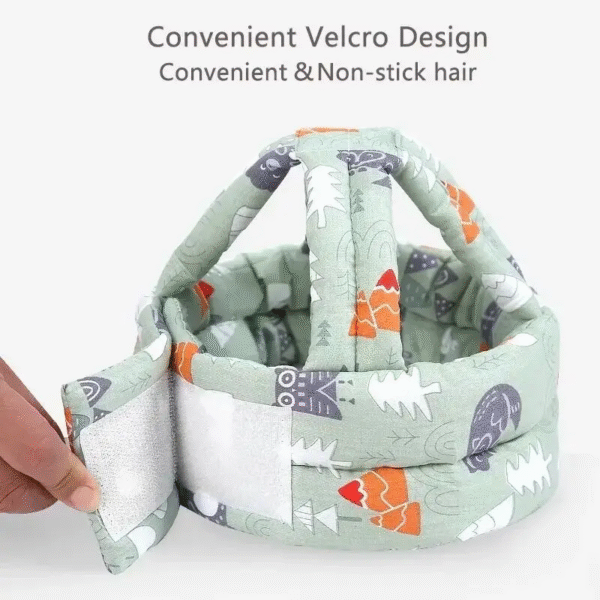 Baby Safety Helmet – Soft Adjustable Head Protection Hat for Walking & Crawling