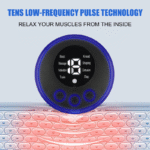 Mini Portable EMS Neck & Shoulder Massager – Smart Pain Relief Device