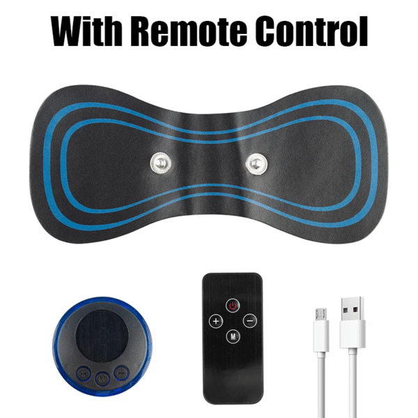 Mini Portable EMS Neck & Shoulder Massager – Smart Pain Relief Device