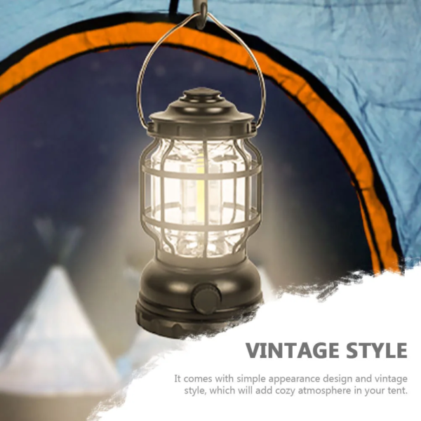 Portable LED Camping Lantern with Hanging Hook – Bright Light for Outdoor, Camping & Emergency Use