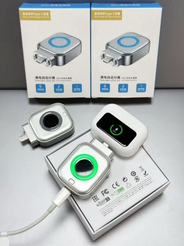 AI Auto-Disconnect Type-C Smart Charging Adapter